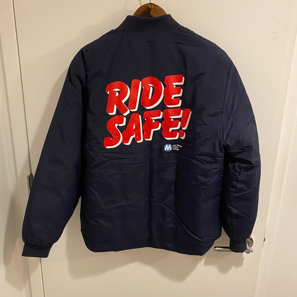 Only NY - MTA Bomber Jacket - L - Never Worn